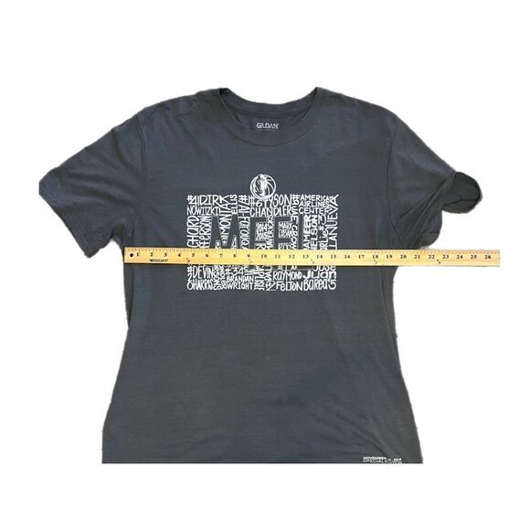 Dallas Mavericks NBA MFFL Grey Shirt from 2014. Size XL. Good Condition! - Picture 7 of 7